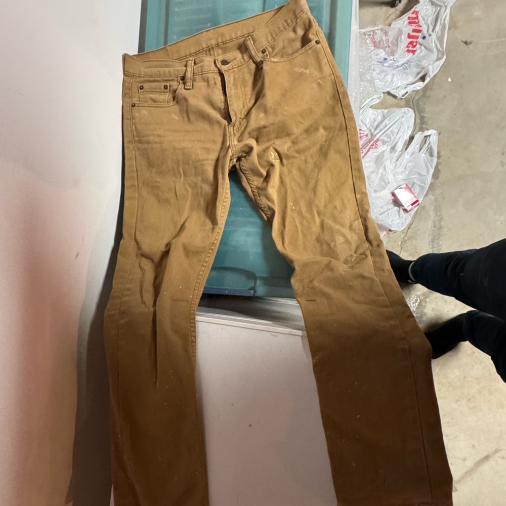 Levi's Men's Brown Chinos